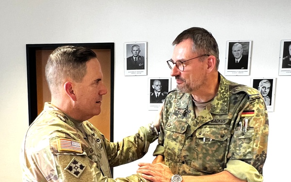 German and U.S. military medical leaders meet to discuss interoperability and cooperation