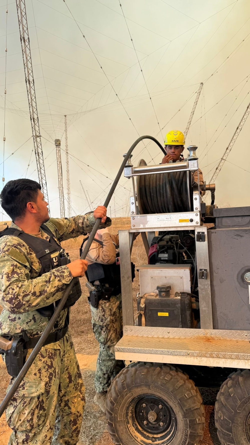 Navy Sailors Fight Local Forest Fires at Navy Transmitter Facility Niscemi