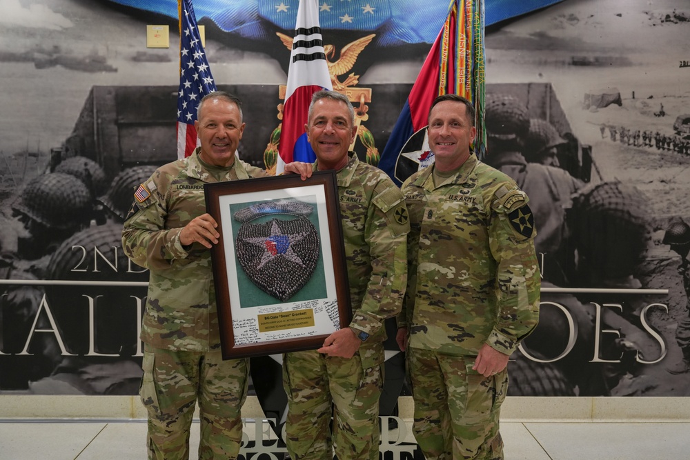 2nd Infantry Division ROK-U.S. Combined Division bids farewell to Brig. Gen. Sean Crockett