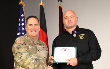 Medical Readiness Command, Europe and Defense Health Network Europe conduct townhall meeting
