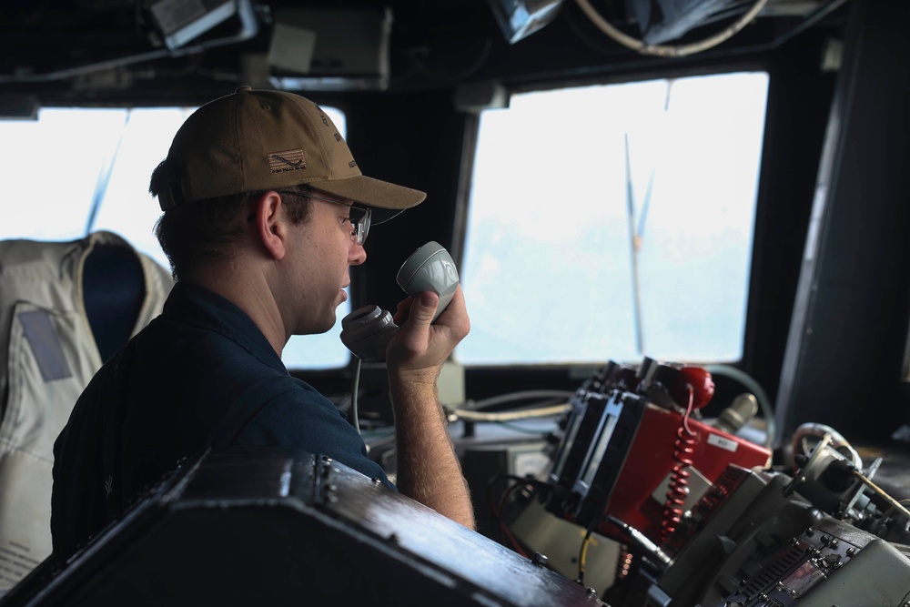 USS FORREST SHERMAN (DDG 98) DAILY OPS.