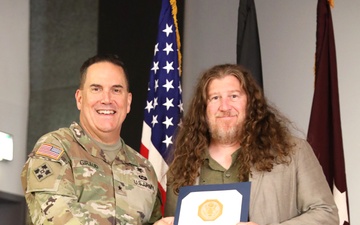 U.S. Army Civilian recognized for 30 years of service