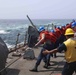 USS FORREST SHERMAN (DDG 98) CONDUCTS RAS