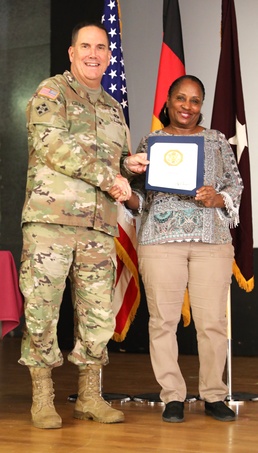 U.S. Army Civilian recognized for 40 years of service