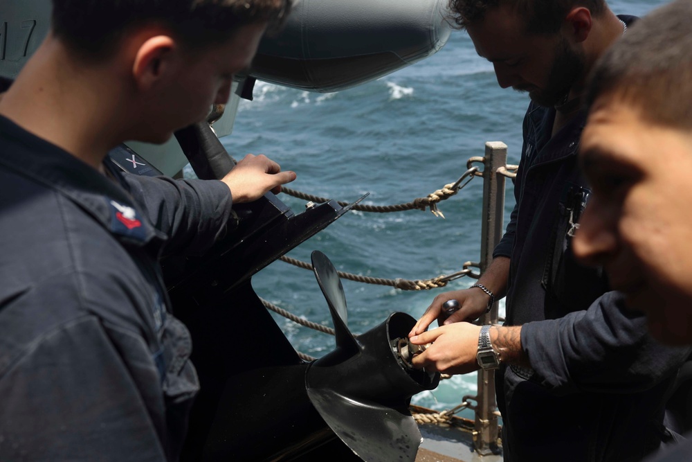 USS FORREST SHERMAN (DDG 98) DAILY OPERATIONS