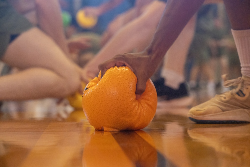 CLR-37 Conducts Regimental Run, Dodgeball Event