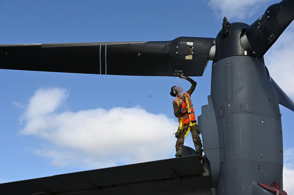 Newest 352 SOW Ospreys arrive at Southampton port