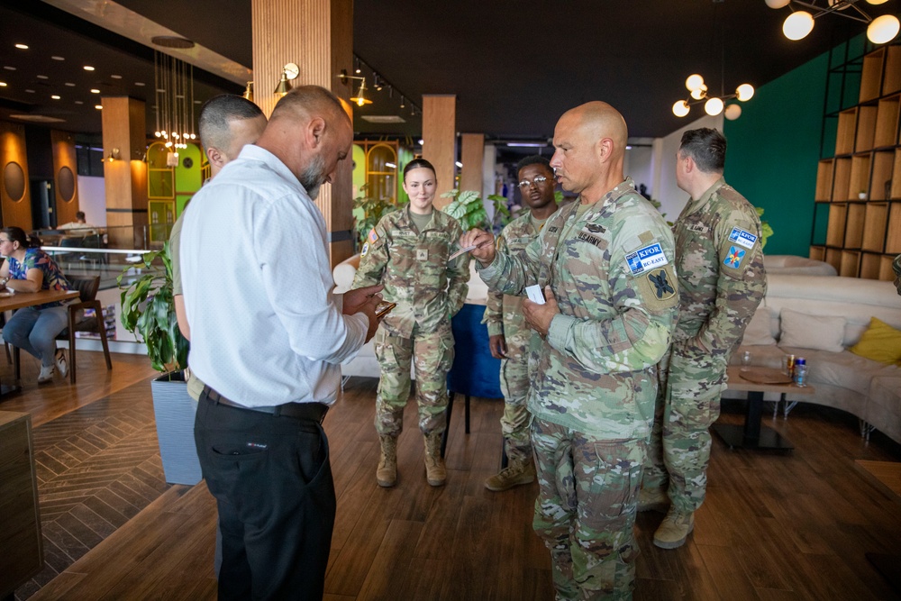 KFOR RC-E Meets with Klokot Deputy Mayor and Director of Communities, Mr. Hasan Zeneli