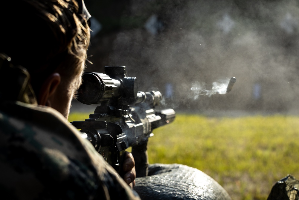 2/23 Marines and ROK Marines Conduct Bilateral Zeroing Range