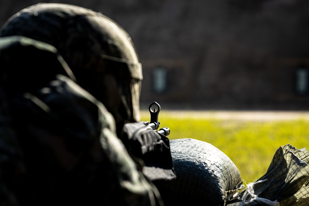 2/23 Marines and ROK Marines Conduct Bilateral Zeroing Range