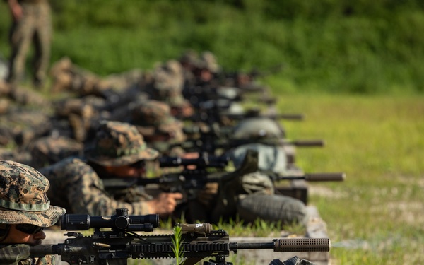 2/23 Marines and ROK Marines Conduct Bilateral Zeroing Range