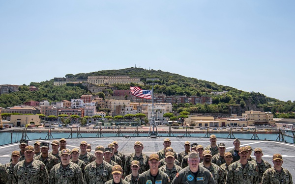 U.S. 6th Fleet embarks USS Mount Whitney