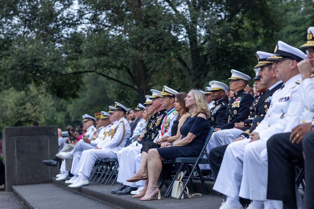 Marine Leaders of the Americas Conference 2025: Sunset Parade