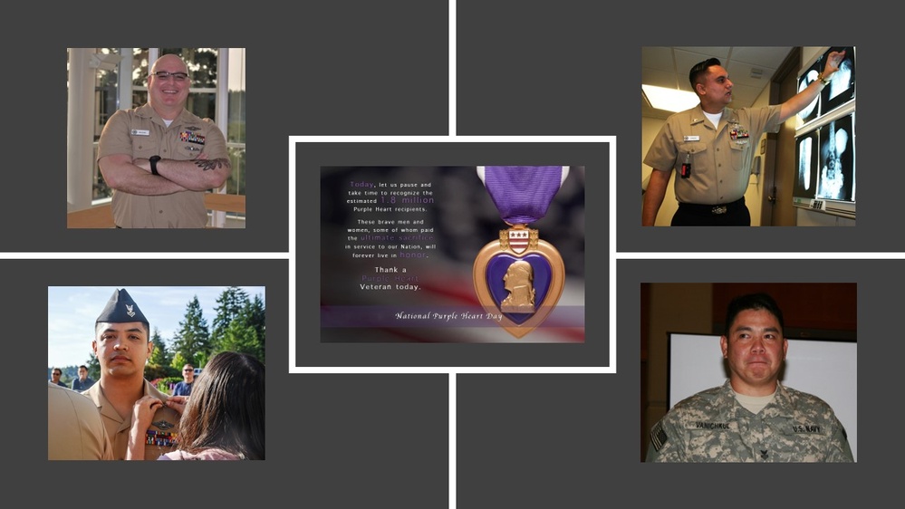 A distinction like no one - Purple Heart Recognition Day in Navy Medicine