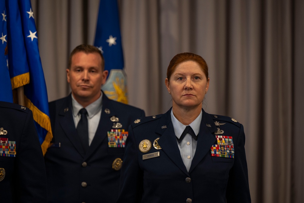 Dual intelligence squadron leaders assume command