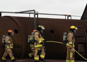 Laughlin leadership partake in live fire exercise