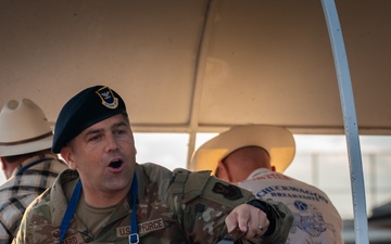 90MW and 20AF Commanders at Cheyenne Pancake Breakfast