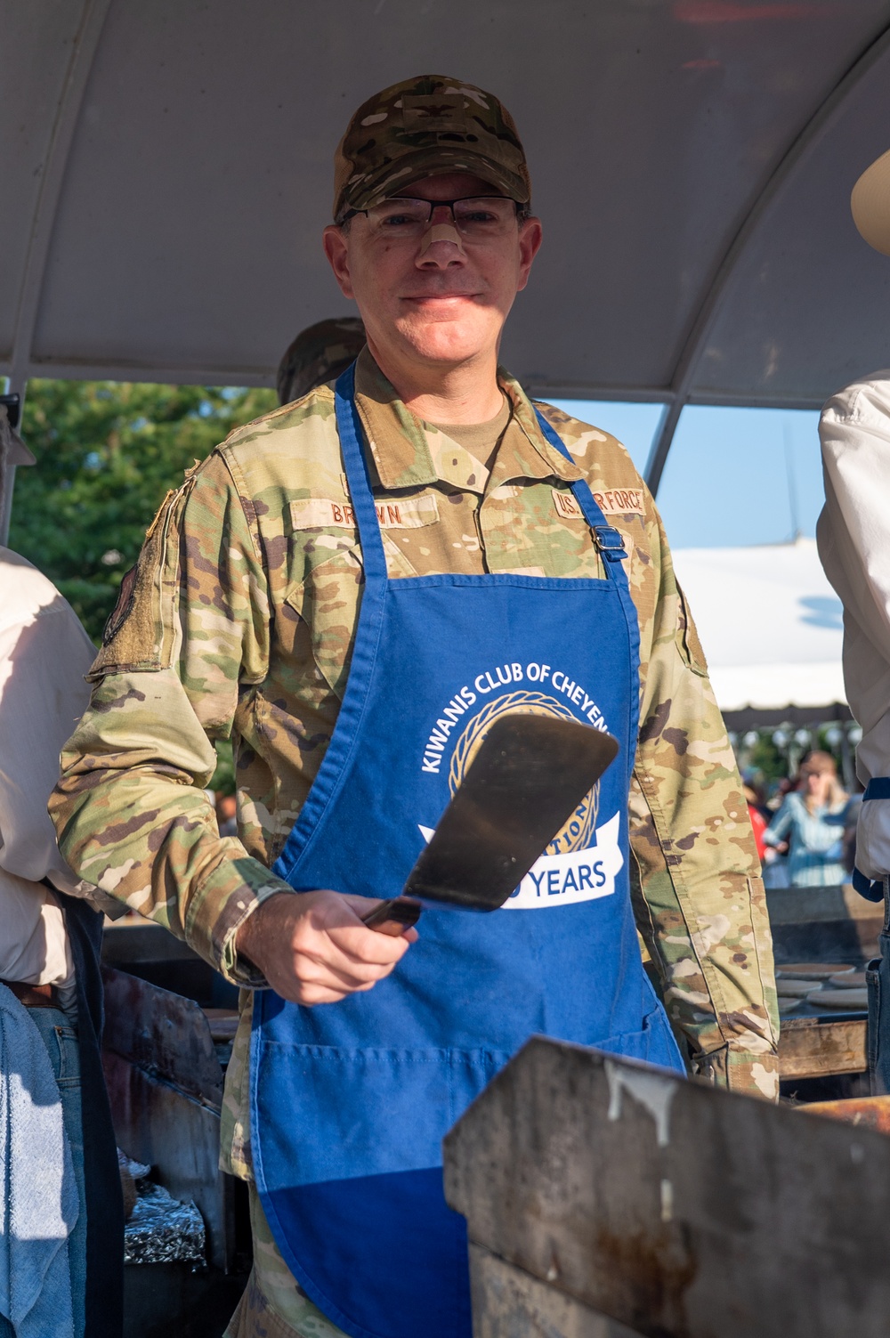 90MW and 20AF Commanders at Cheyenne Pancake Breakfast