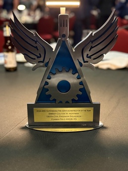 190th Air Refueling Wing Firefighters Sweep Top Honors at National Awards Banquet