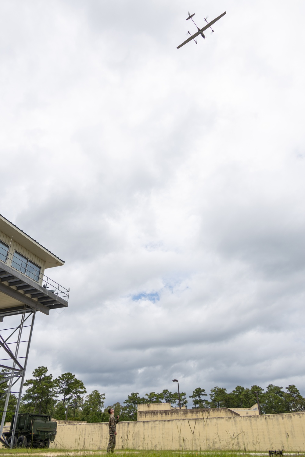 Marines with Advanced Infantry Training Battalion utilize a Vidterra Compass to Assess Students
