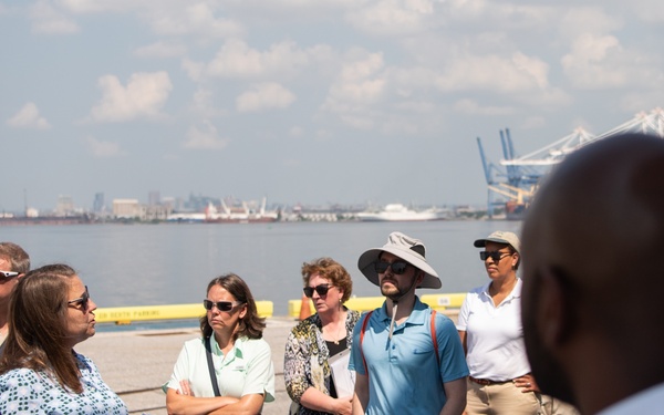 Office of Management and Budget visits Port of Baltimore, USACE projects
