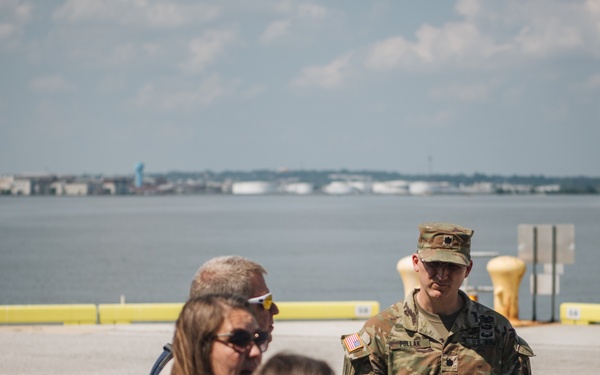 Office of Management and Budget visits Port of Baltimore, USACE projects