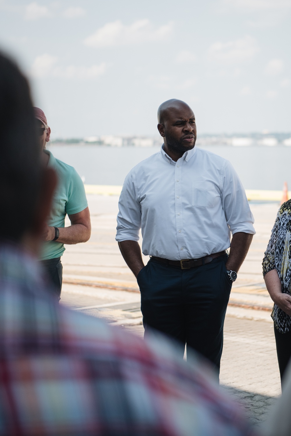 Office of Management and Budget visits Port of Baltimore, USACE projects