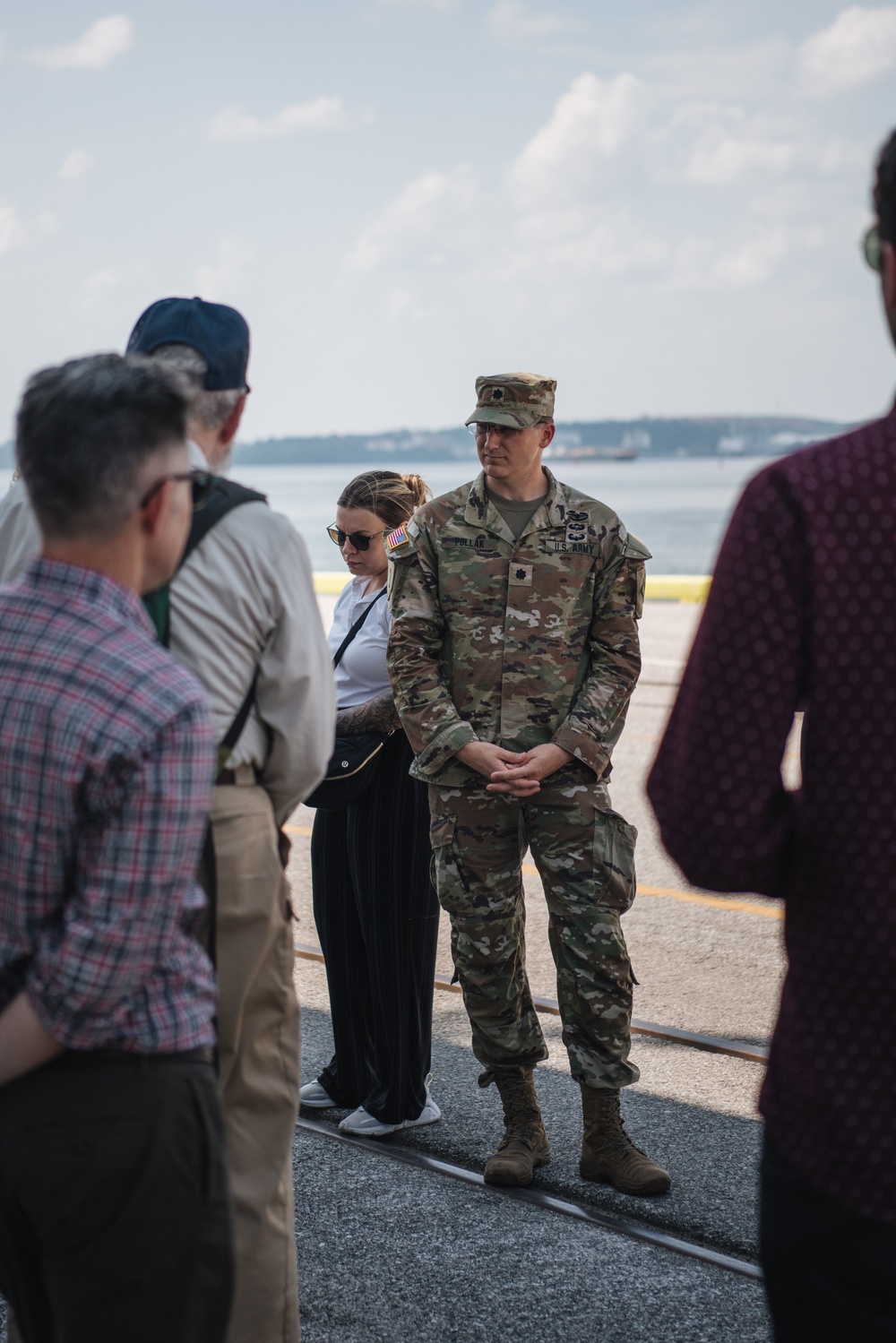 Office of Management and Budget visits Port of Baltimore, USACE projects