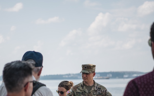 Office of Management and Budget visits Port of Baltimore, USACE projects
