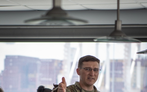 Office of Management and Budget visits Port of Baltimore, USACE projects