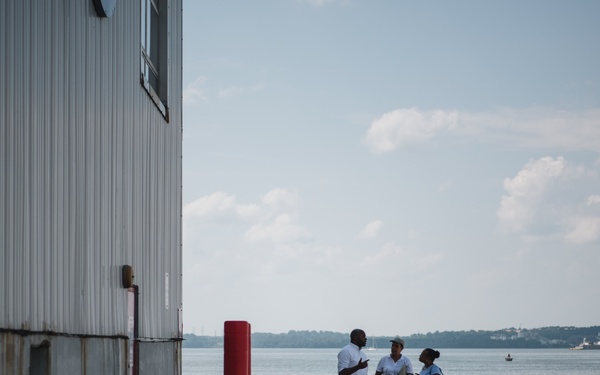 Office of Management and Budget visits Port of Baltimore, USACE projects