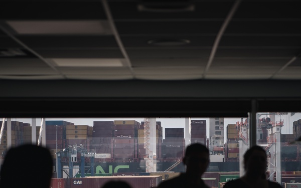 Office of Management and Budget visits Port of Baltimore, USACE projects