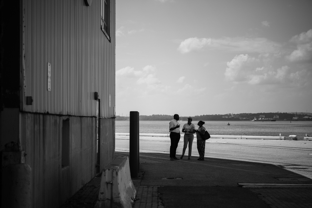 Office of Management and Budget visits Port of Baltimore, USACE projects