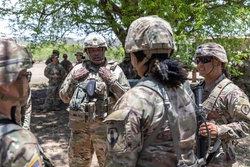 Chief Warrant Officer 5 LaShon P. White, Command Chief Warrant Officer speaks with Soldiers [Image 6 of 7]