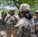 Chief Warrant Officer 5 LaShon P. White, Command Chief Warrant Officer speaks with Soldiers