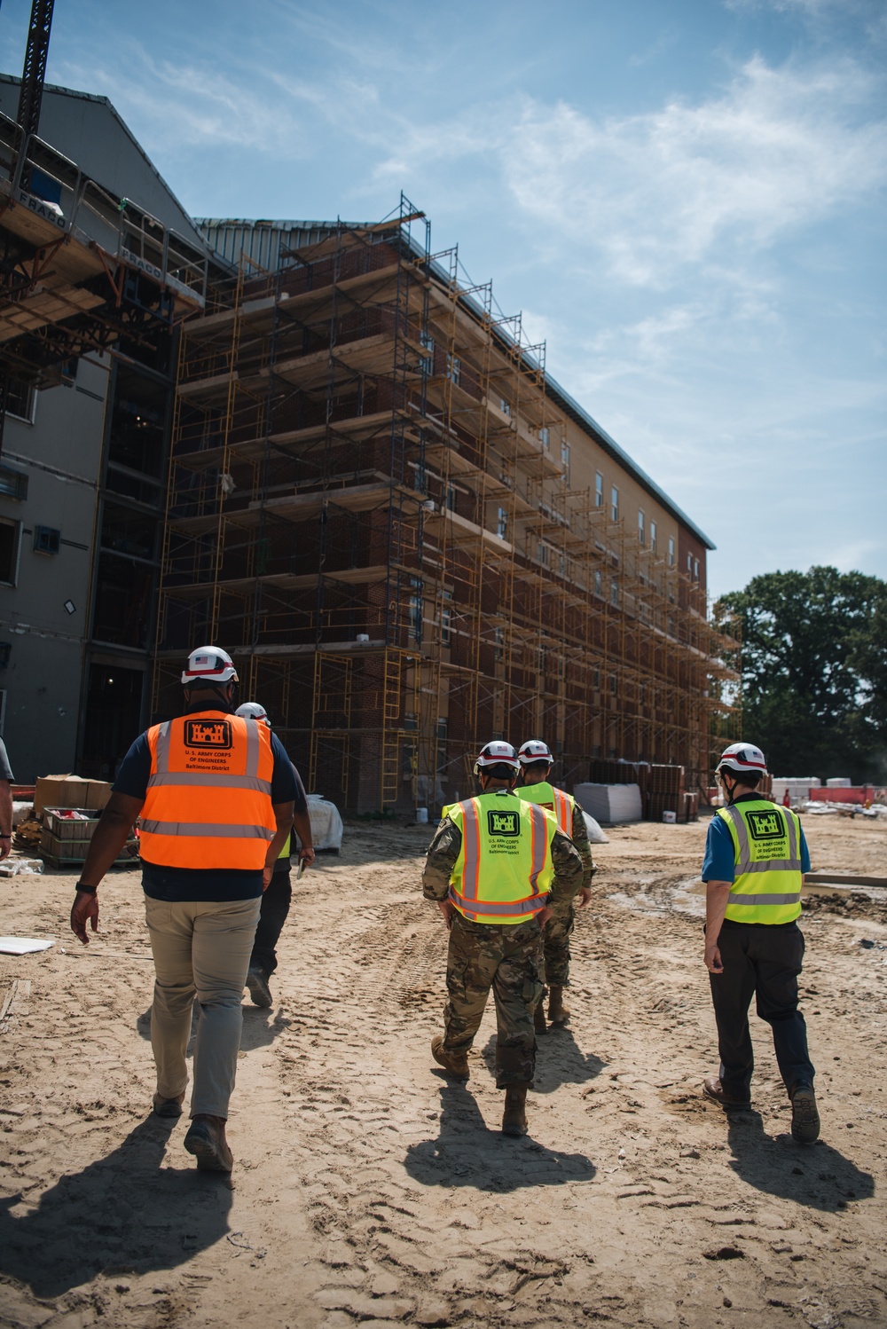 USACE North Atlantic Division Commander visits Baltimore District project sites