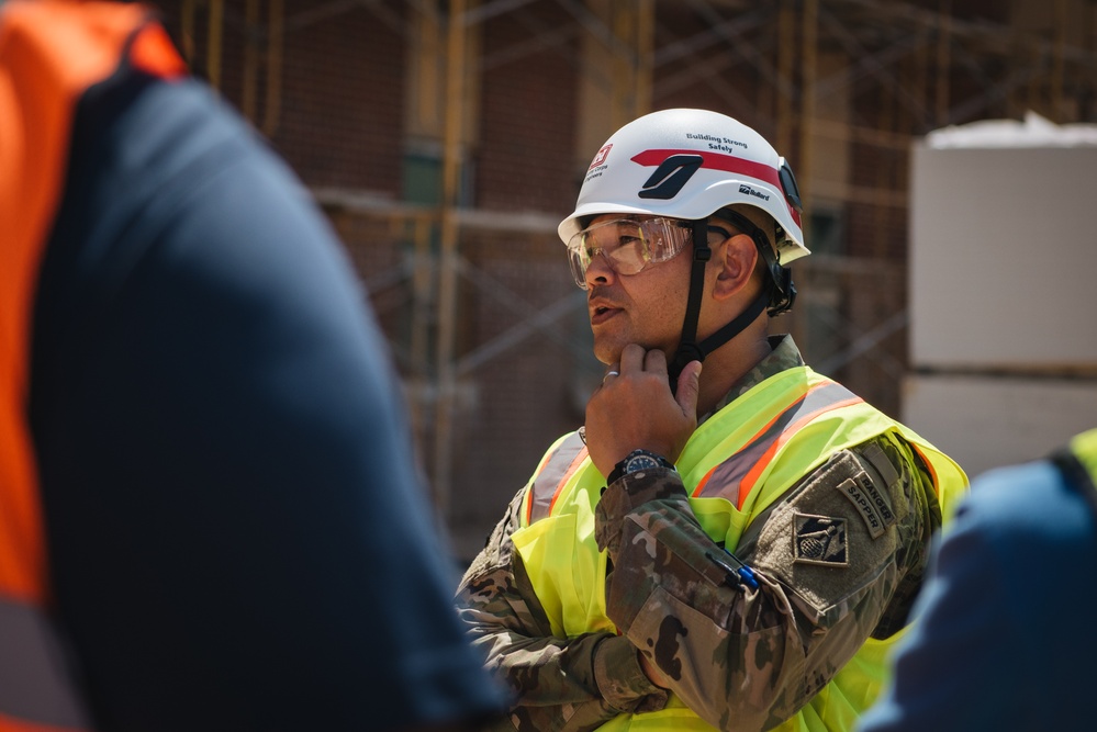 USACE North Atlantic Division Commander visits Baltimore District project sites