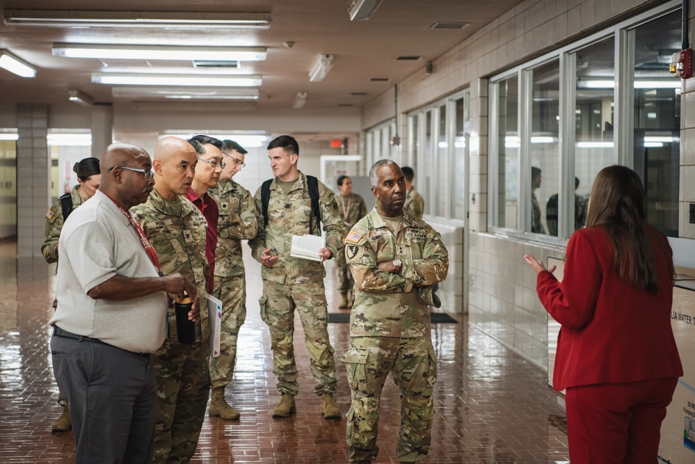 USACE Deputy Commanding General visits Washington Aqueduct