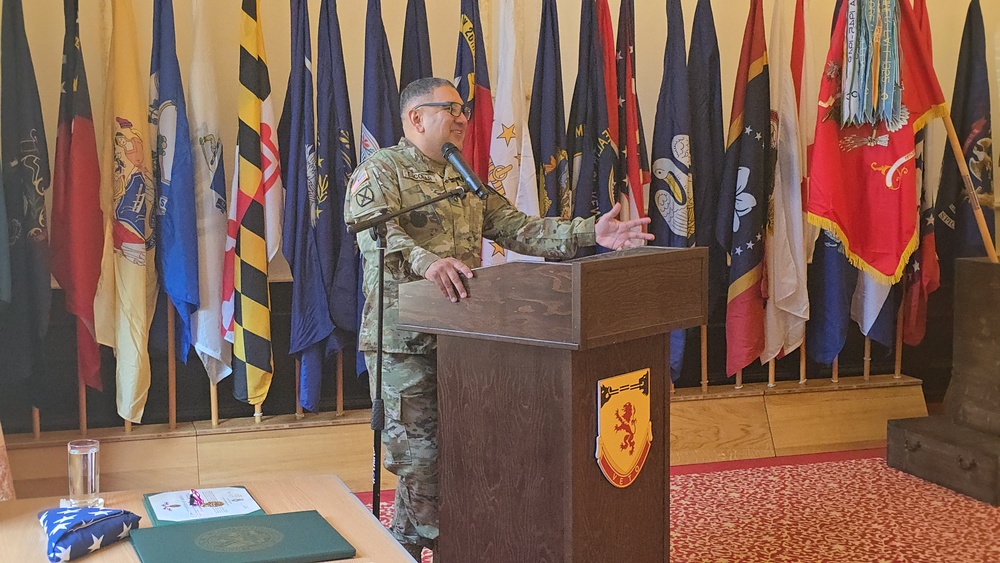 Sgt. 1st Class Escobar Retirement Ceremony