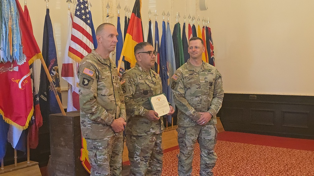 Sgt. 1st Class Escobar Retirement Ceremony