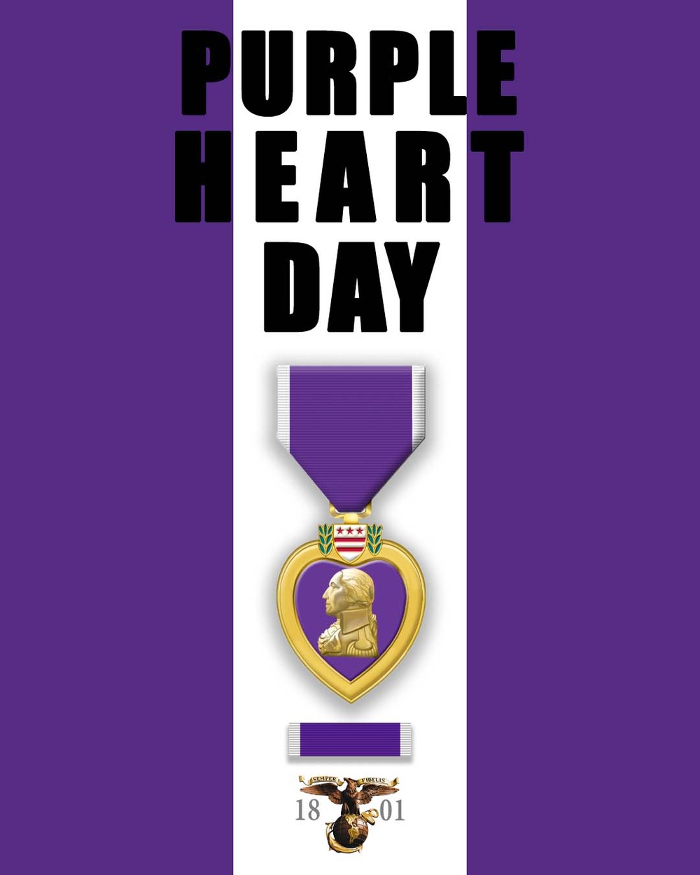 MBW Purple Heart Day Graphic