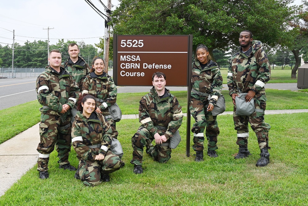JB MDL - ASA Fort Dix CBRN Defense Course Class 010-25