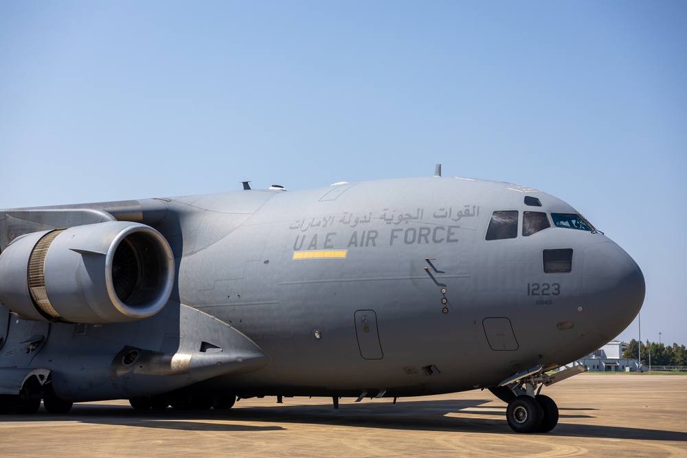 UAE Arrival at JRTC Rotation 25-10