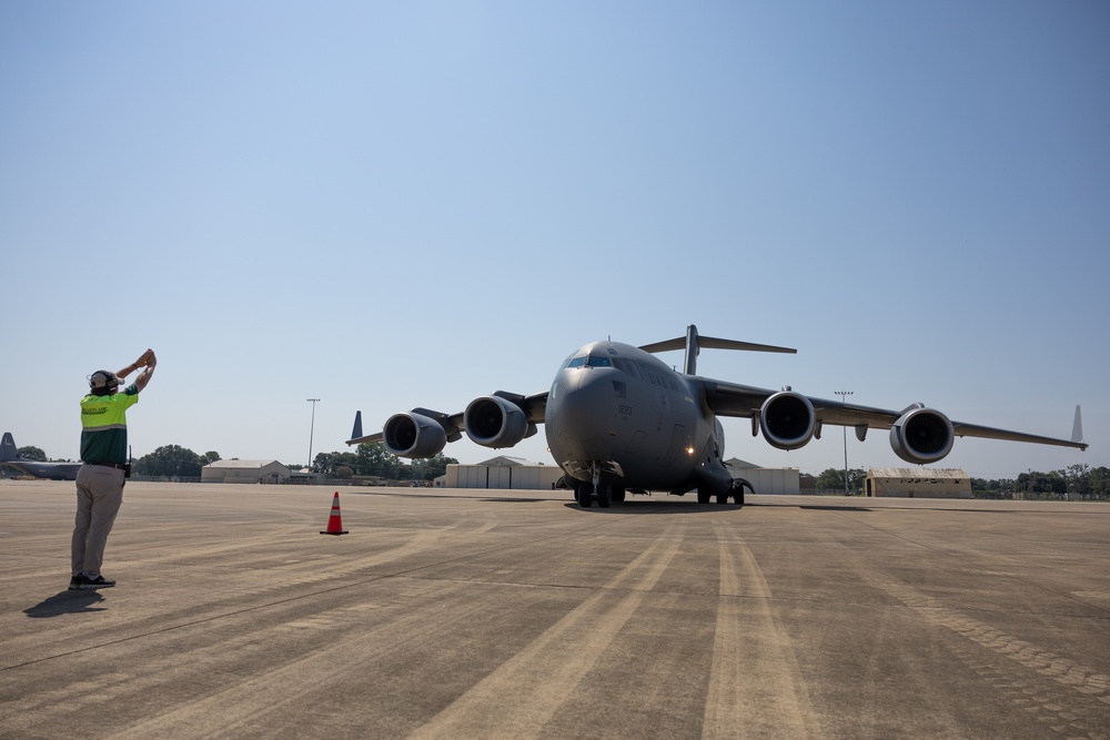 UAE Arrival at JRTC Rotation 25-10