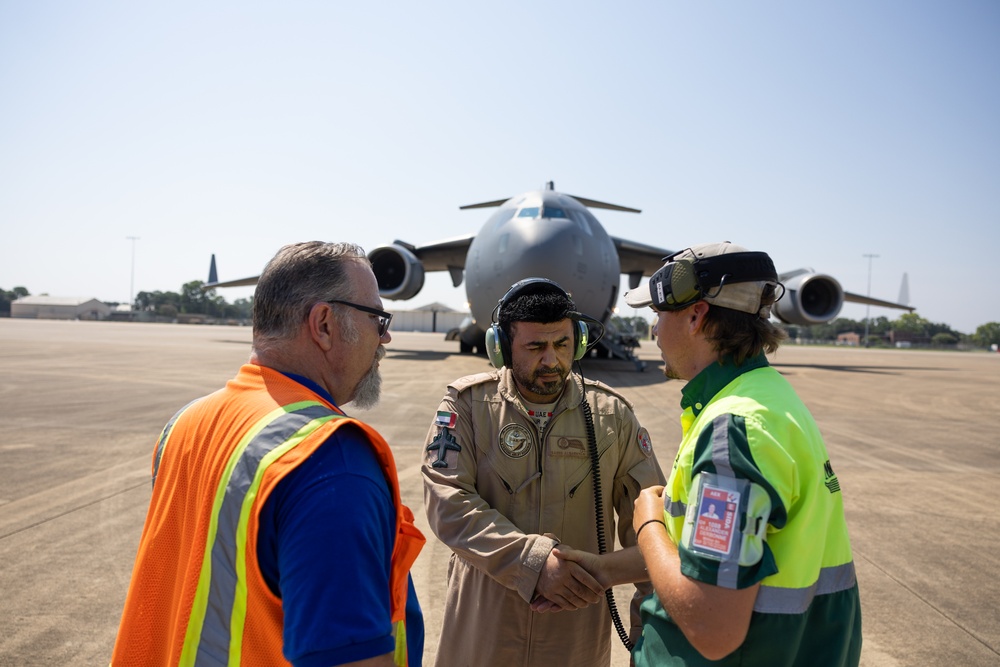 UAE Arrival at JRTC Rotation 25-10
