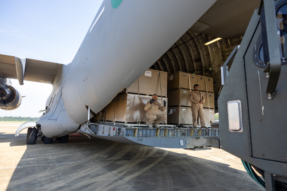UAE Arrival at JRTC Rotation 25-10