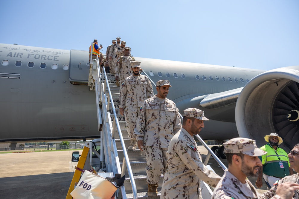 UAE Arrival at JRTC Rotation 25-10