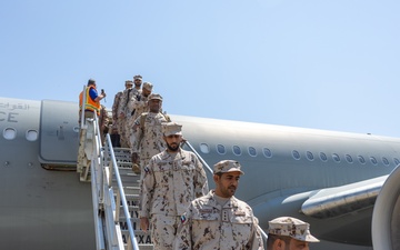 UAE Arrival at JRTC Rotation 25-10