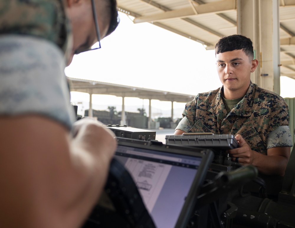 11th MEU and 2nd Bn., 11th Marines Conduct Joint Limited Technical Inspection