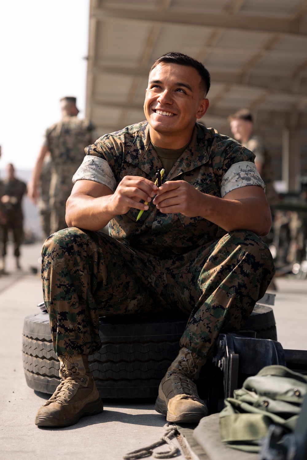11th MEU and 2nd Bn., 11th Marines Conduct Joint Limited Technical Inspection
